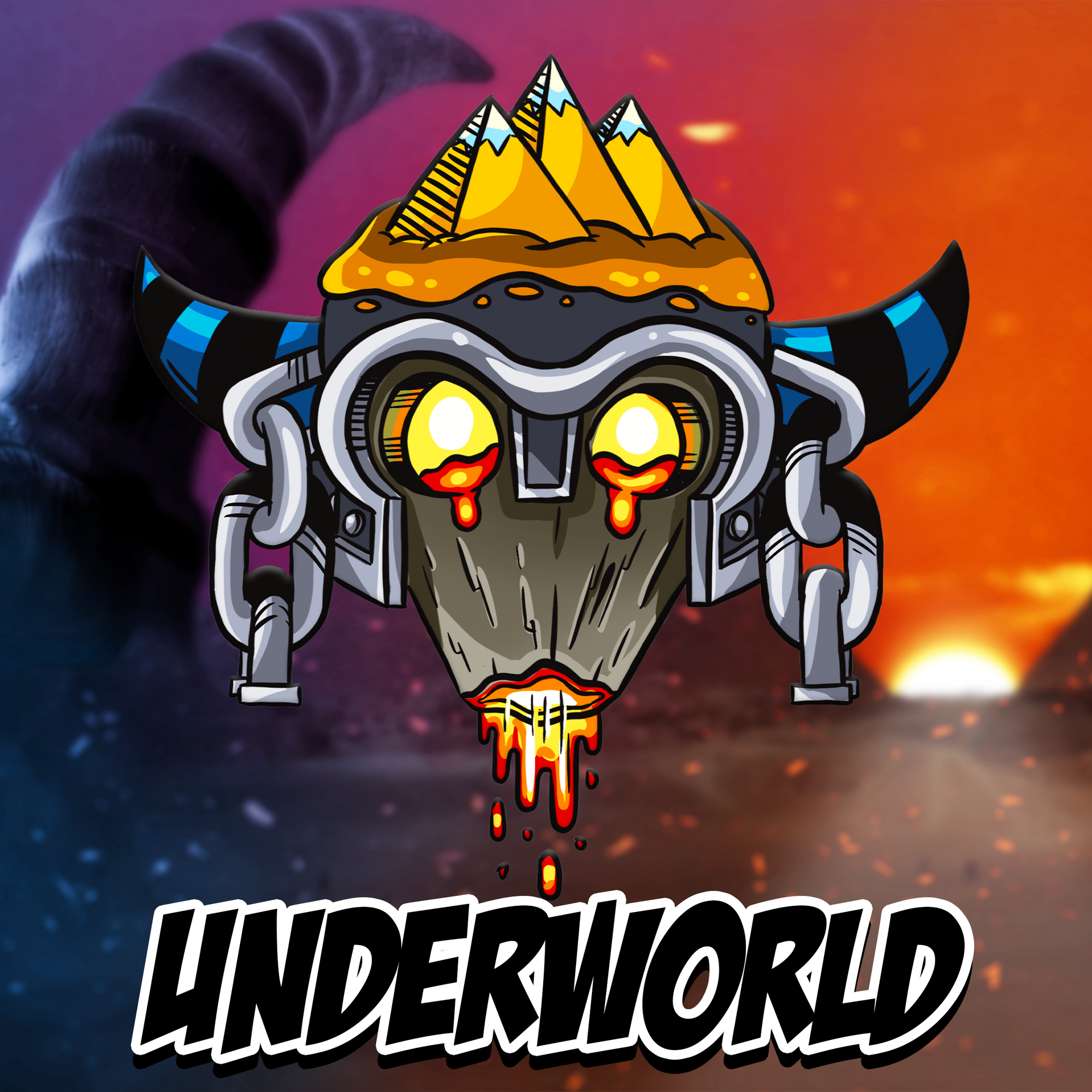 The Underworld in Smashcraft's Planet Future Zero, a creative home to Hades and Anubis