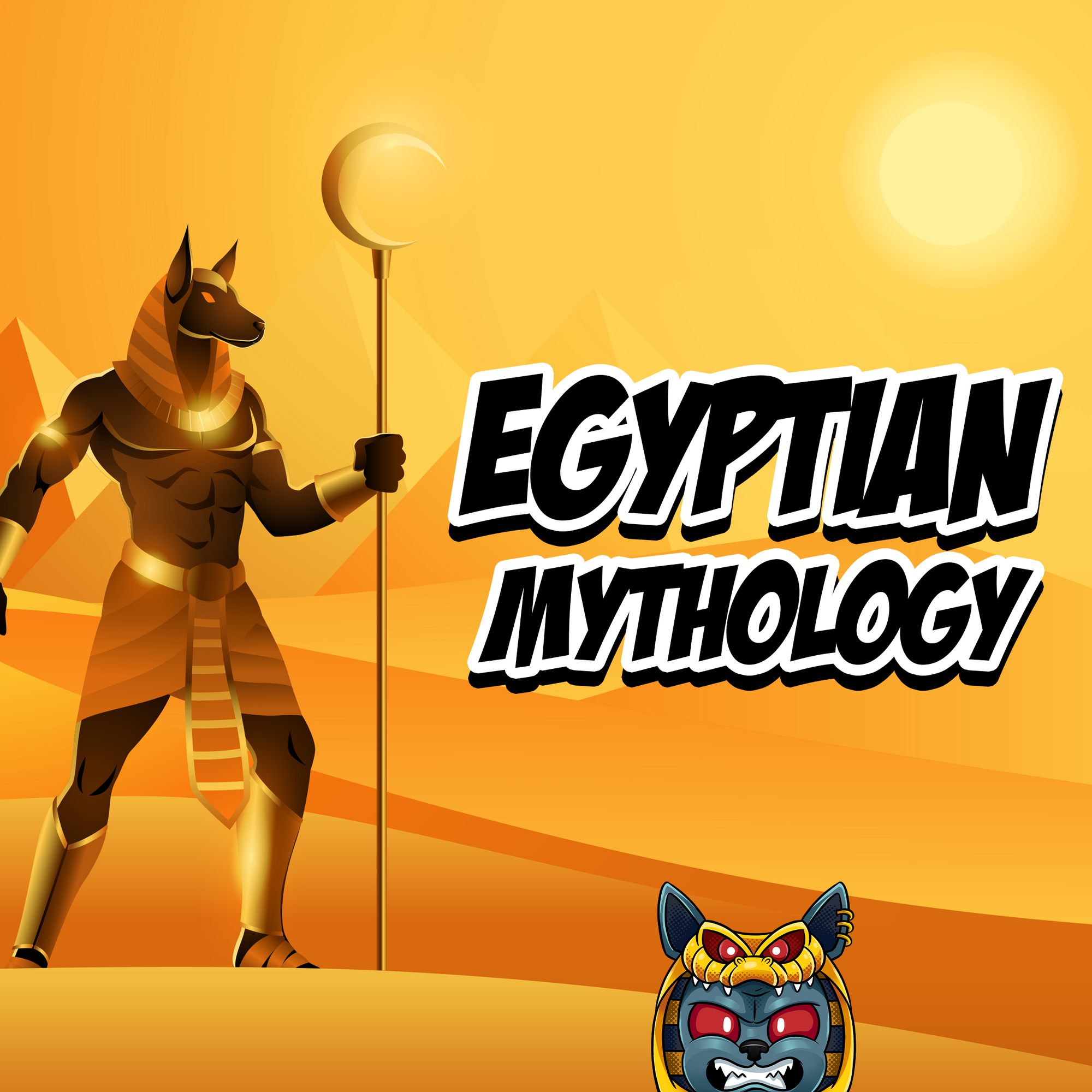 Anubis in Egyptian Mythology, god of the Dead