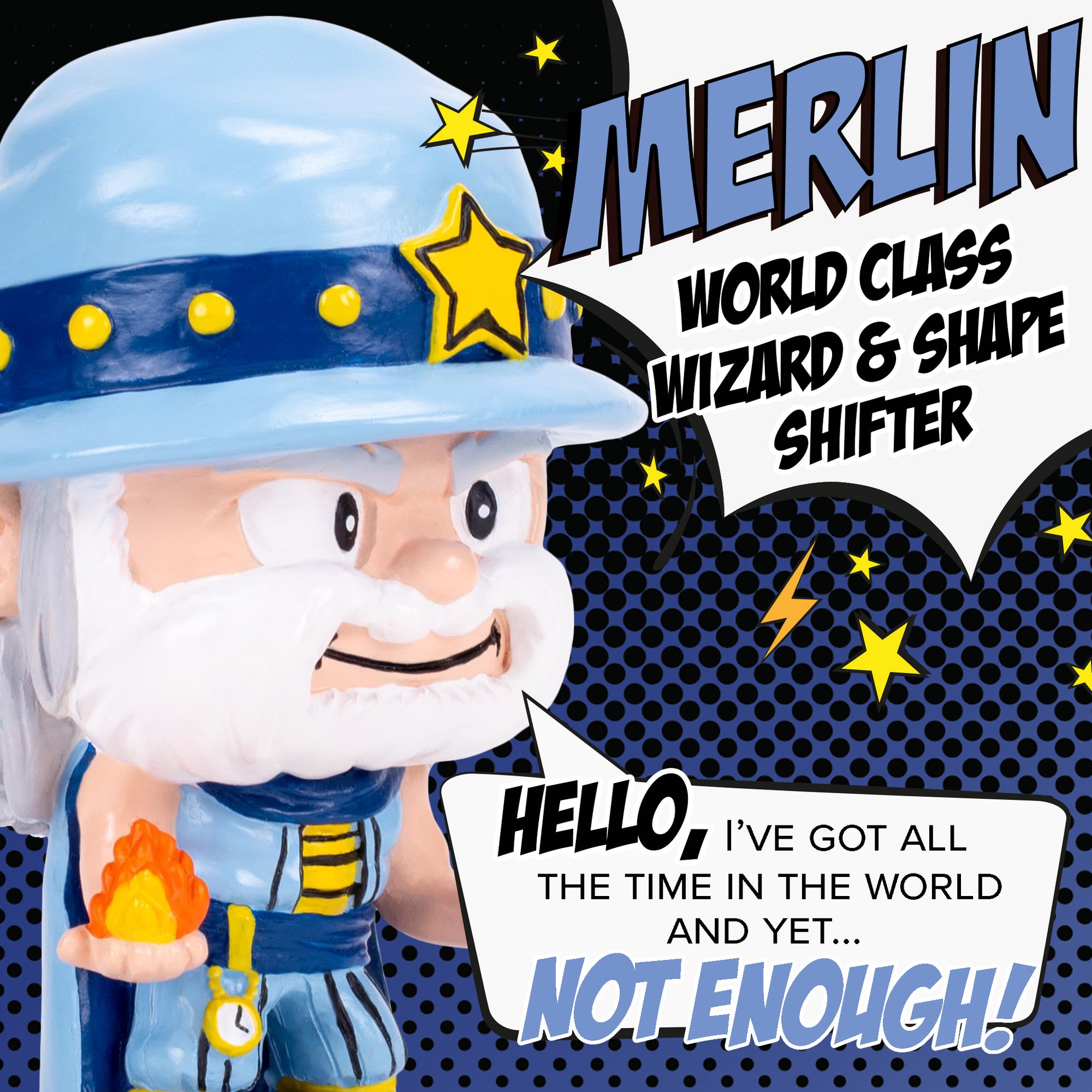 SMASHCRAFT Merlin Collectible Figurine